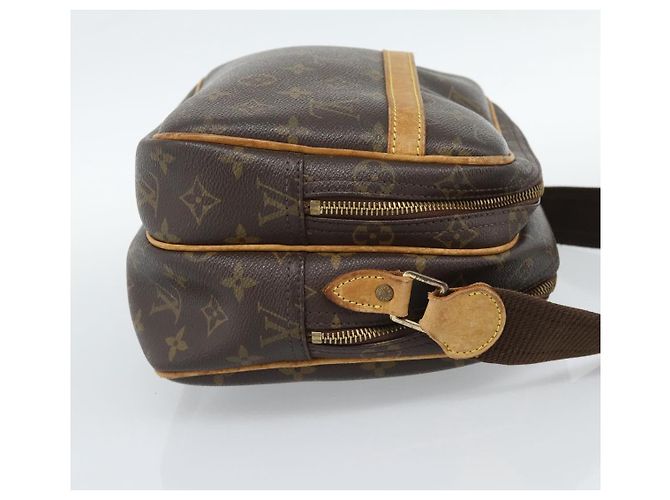 LOUIS VUITTON Borsa a Spalla Monogram Reporter PM M45254 LV Auth BA13482 Monogramma - vista 4