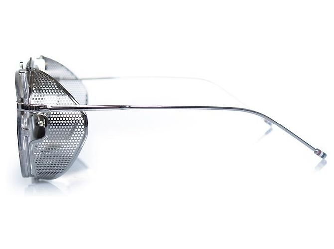 Gafas de sol Thom Browne, TB 804 GLD 52 Plata - vista 6