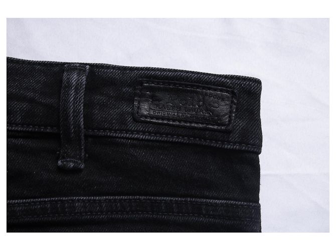 Polo Ralph Lauren, vaqueros de pernera ancha negros - vista 5
