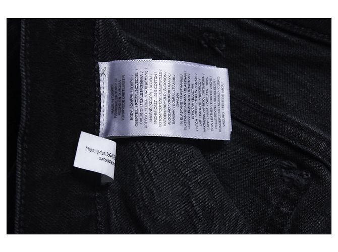 Polo Ralph Lauren, vaqueros de pernera ancha negros - vista 7