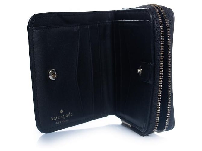Kate Spade, cartera zip around negra Negro - vista 3