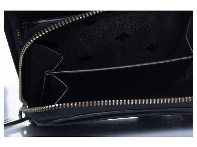 Kate Spade, cartera zip around negra Negro - vista 6