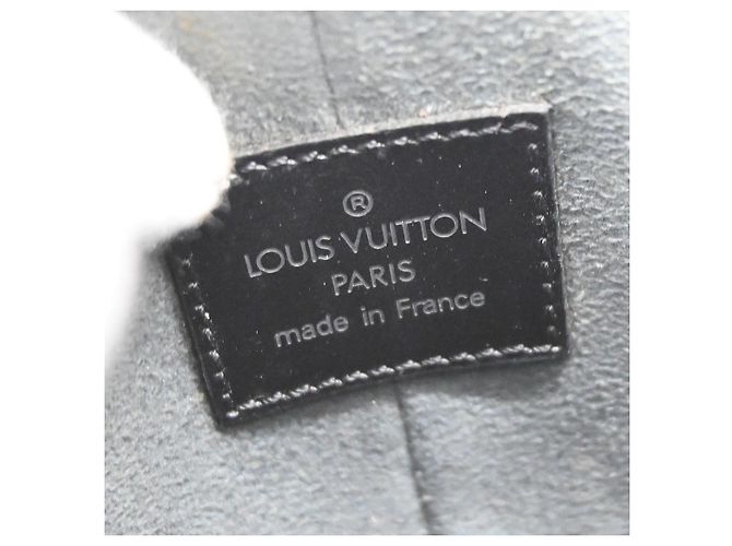 Pochette Demi Lune Louis Vuitton en piel Epi Negro - vista 4