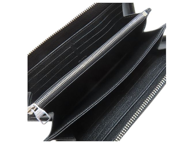 Louis Vuitton Zippy Wallet in Monogram Empreinte Schwarz Weiß - Ansicht 3