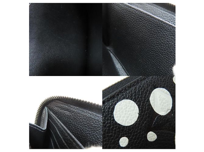Louis Vuitton Zippy Wallet in Monogram Empreinte Schwarz Weiß - Ansicht 7
