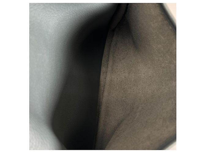 Hermès Borsa a tracolla Hermes Evelyne III TGM Marrone Blu - vista 12