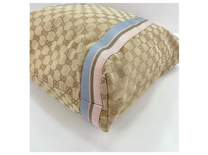 Bolso tote Gucci beige - vista 8