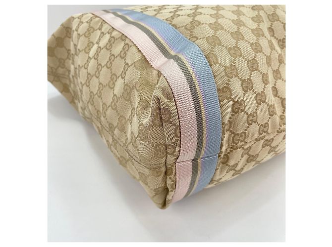 Bolso tote Gucci beige - vista 9