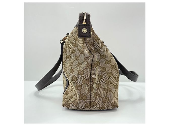 Borsa tote Gucci beige - vista 5