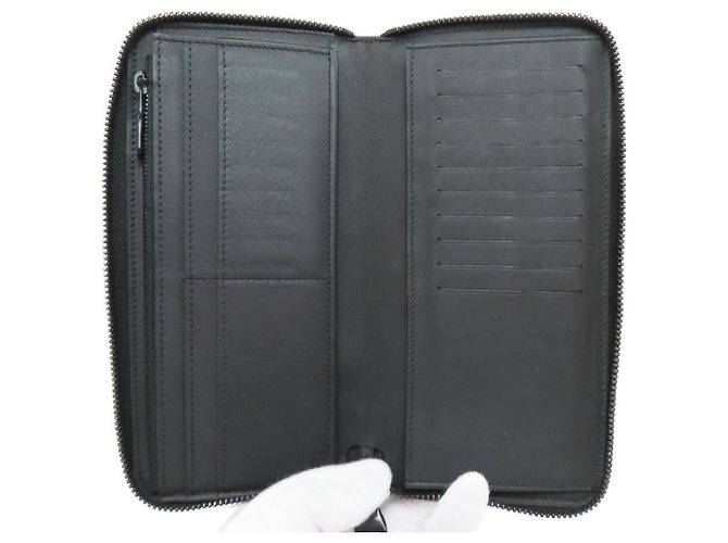 Louis Vuitton Empreinte Long Wallet Schwarz - Ansicht 3