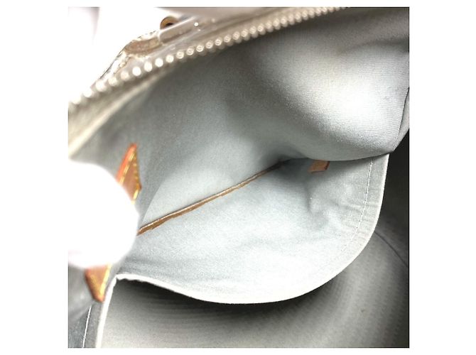 Borsa Louis Vuitton Miroir Speedy 35 Argento - vista 16