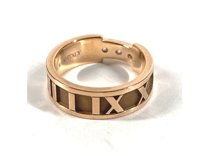 Anello Atlas in oro rosa 18K con diamanti Tiffany & Co. - vista 4