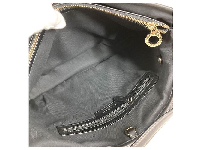 Bulgari Borsa Bvlgari Parentesi con Logo Nero - vista 12