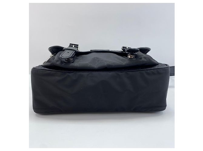 Borsa a tracolla nera Gucci Nero - vista 7