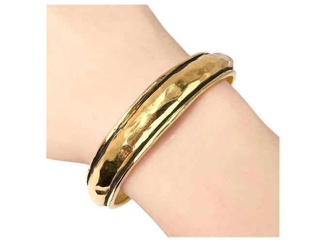 Timeless Bracciale rigido Chanel placcato oro D'oro - vista 5