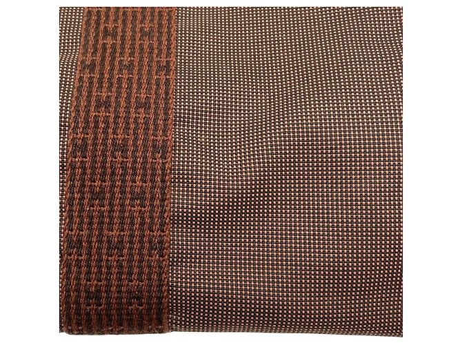 Hermès Borsa Tote Hermes Herline MM Chocolate Marrone - vista 16