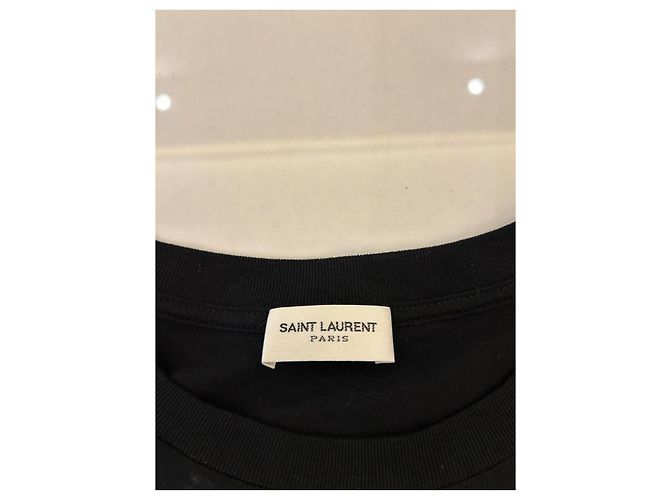 Saint Laurent T-shirt preto Betty Boop - vista 6