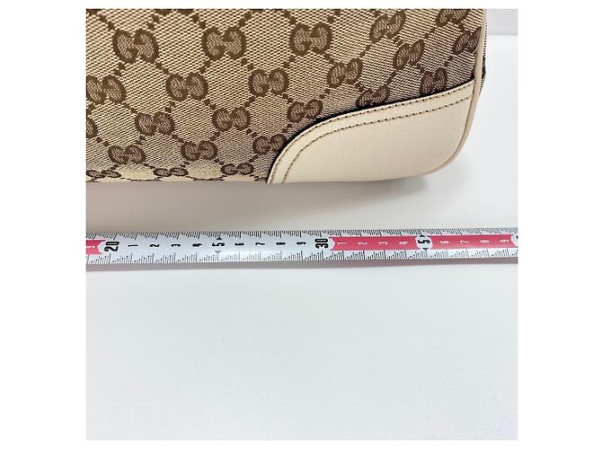 Borsa a Spalla Gucci Princy Beige - vista 4