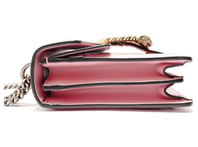 Borsa a Spalla Gucci Dionysus Bicolor Rossa Rosso - vista 3