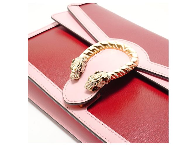 Borsa a Spalla Gucci Dionysus Bicolor Rossa Rosso - vista 9