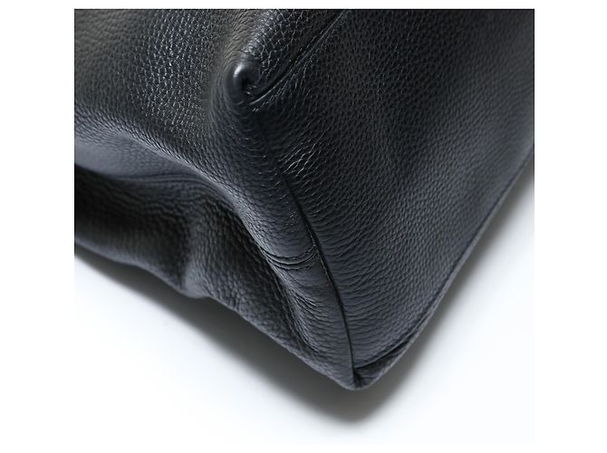 Borsa a tracolla con catena in pelle Gucci Soho Nero - vista 5