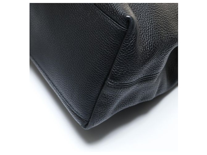 Borsa a tracolla con catena in pelle Gucci Soho Nero - vista 6