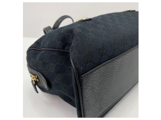 Borsa a tracolla nera Gucci Nero - vista 8