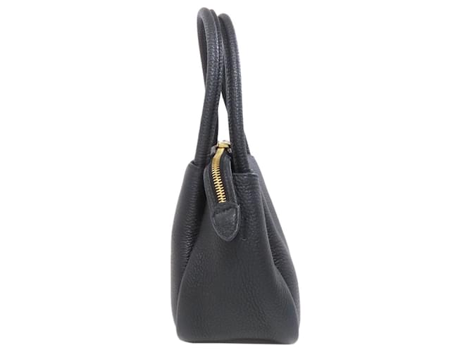 Borsa a mano in pelle nera Prada Nero - vista 2