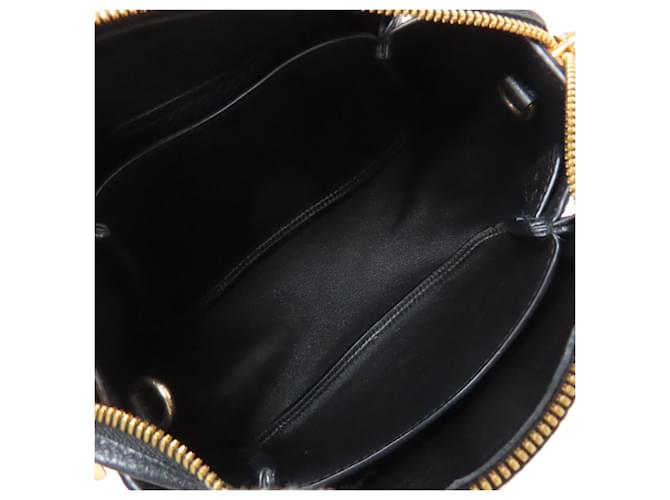 Borsa a mano in pelle nera Prada Nero - vista 4