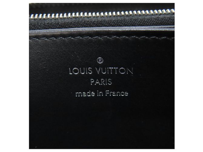 Louis Vuitton Mahina Leder Zippy Wallet Schwarz - Ansicht 5
