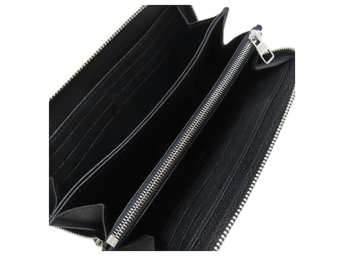 Cartera Zippy Louis Vuitton - Colección Empreinte Negro Blanco - vista 3