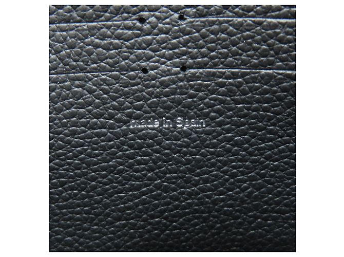 Cartera Zippy Louis Vuitton - Colección Empreinte Negro Blanco - vista 6