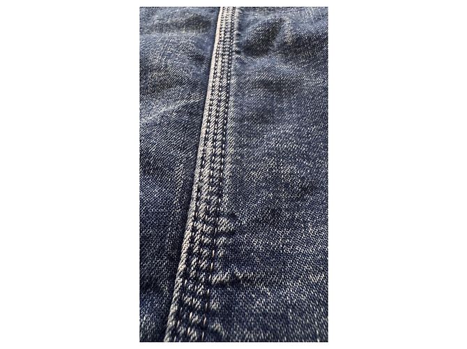 Visvim Social Sculpture Coverall Indigo VS0001636 Blu - vista 20