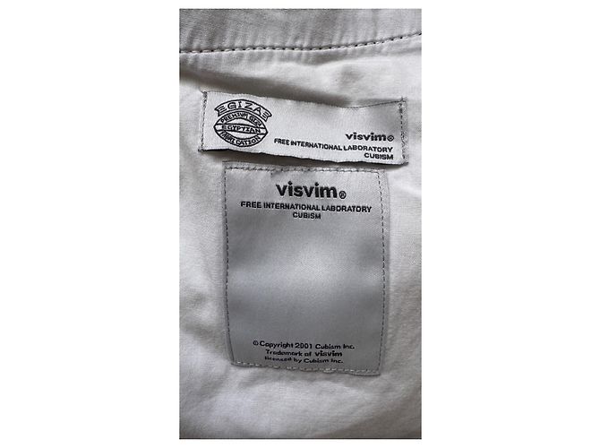 Visvim Giza Corduroy Wide Pants Nero - vista 3