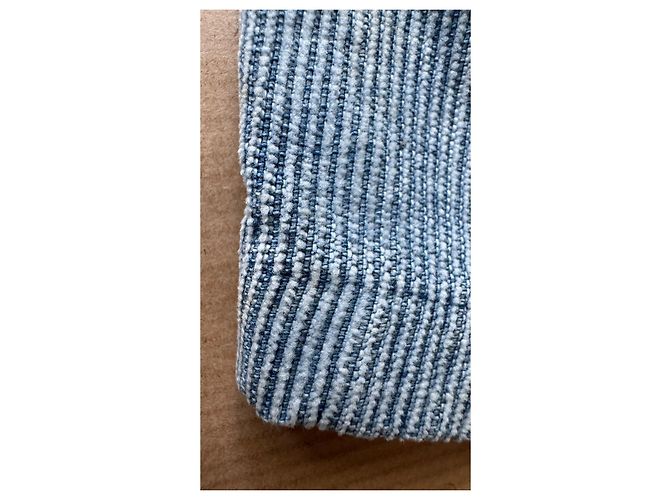 Visvim Fluxus 03 Kano Shorts Velluto Blu Chiaro - vista 14