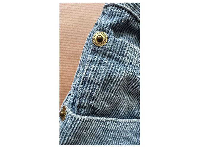 Visvim Fluxus 03 Kano Shorts Velluto Blu Chiaro - vista 3