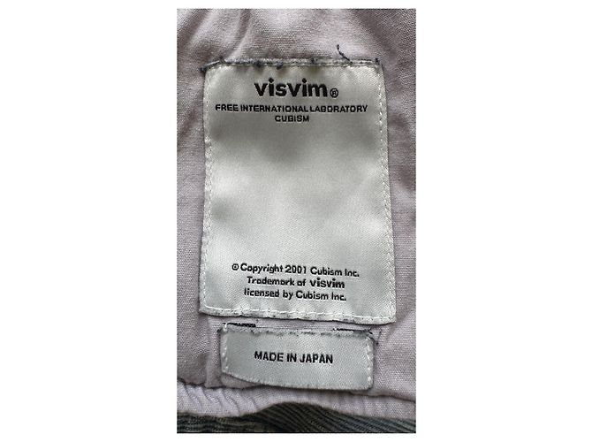 Visvim Fluxus 03 Kano Shorts Velluto Blu Chiaro - vista 5
