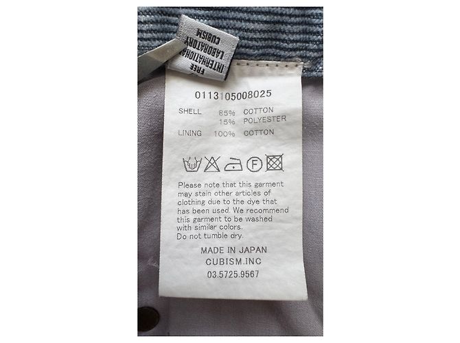 Visvim Fluxus 03 Kano Shorts Velluto Blu Chiaro - vista 7