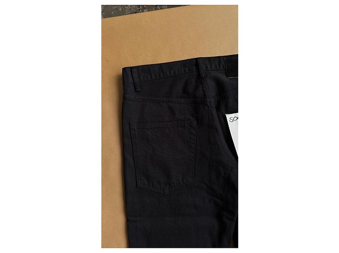 Visvim Social Sculpture 03 Overdye Black Denim Nero - vista 18