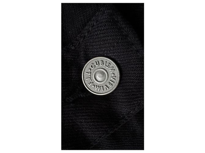 Visvim Social Sculpture 03 Overdye Black Denim Nero - vista 9