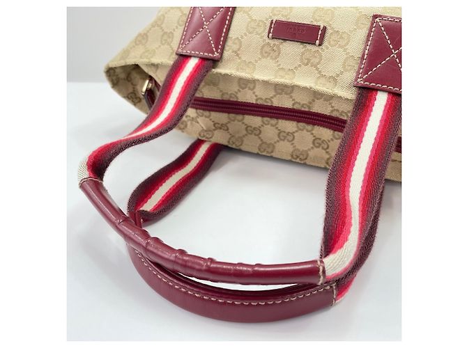 Borsa tote Gucci beige - vista 10