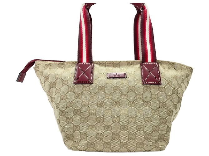 Borsa tote Gucci beige - vista 2