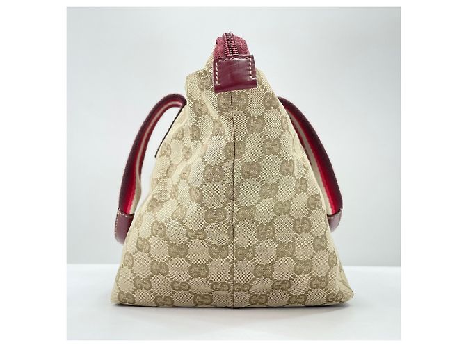 Borsa tote Gucci beige - vista 6