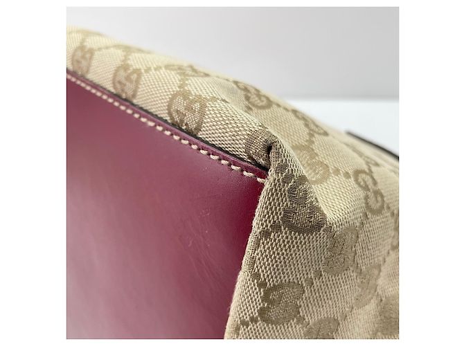Borsa tote Gucci beige - vista 9