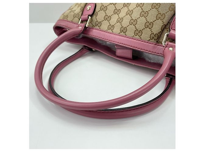 Borsa Tote Gucci Sukey beige - vista 10