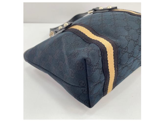 Bolso Gucci Sherry Line negro - vista 8