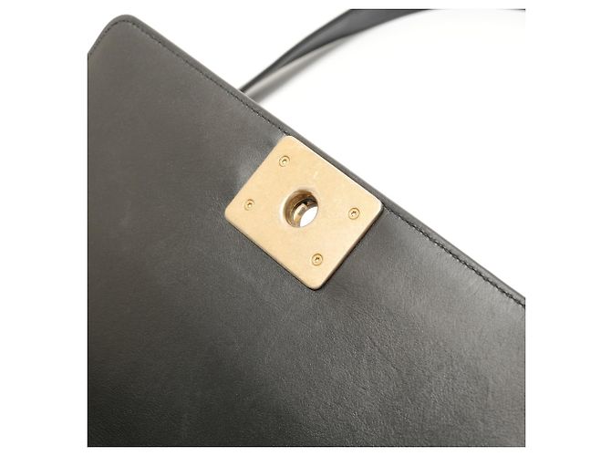 Borsa a Spalla Chanel Boy Metallica Metallico - vista 10
