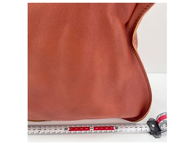 Borsa Tote Chloé Marcie in marrone - vista 4