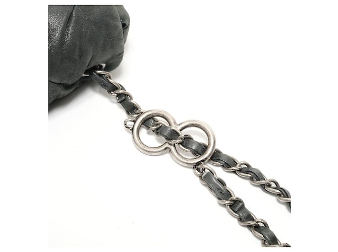 Borsa a Spalla Chanel Coco Mark Black Nero - vista 13