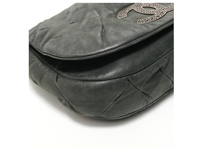 Borsa a Spalla Chanel Coco Mark Black Nero - vista 5